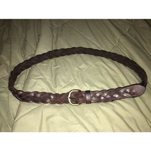 Lucky Brand Braided Leather Belt 🍀